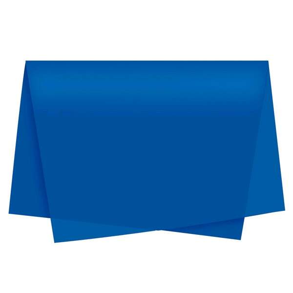 Papel de Seda Azul Royal - Pct C/100 Unds