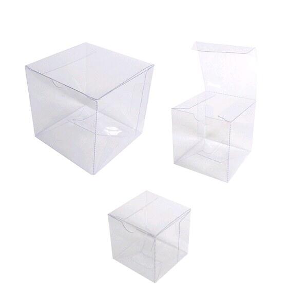 Caixa de Acetato (PVC Cubo) - Pct C/10 Unds