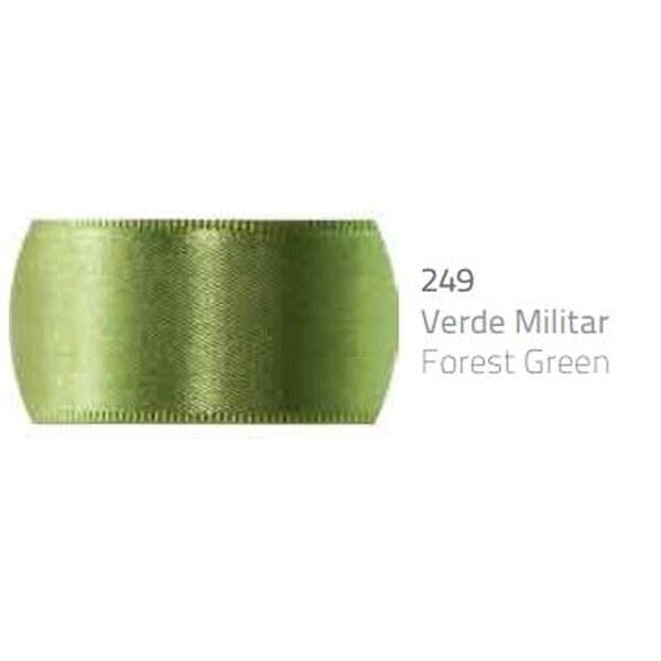 Fita de Cetim Verde Militar #249