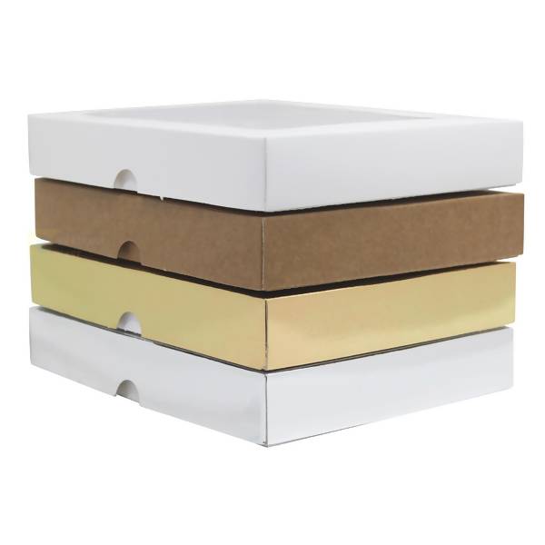 Caixa de Papel Com Visor (KB5) - Pct C/10 Unds - 19,5x16x03