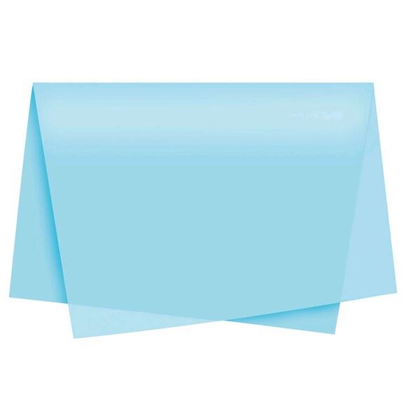 Papel de Seda Azul Claro - Pct C/100 Unds