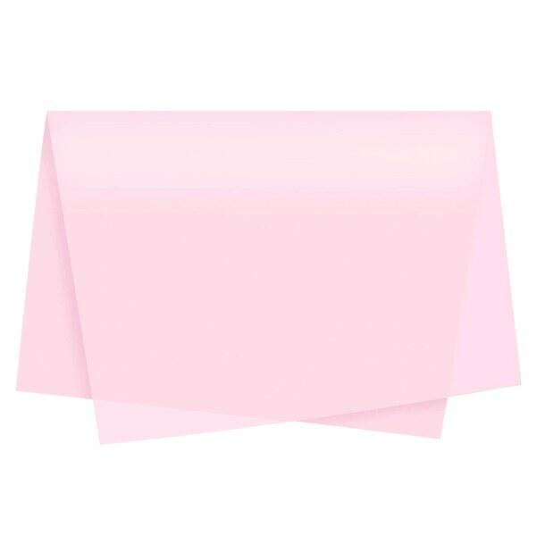 Papel de Seda Rosa Claro - Pct C/100 Unds