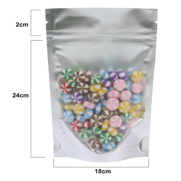 Saco Hermetico Prata com 50 unidades