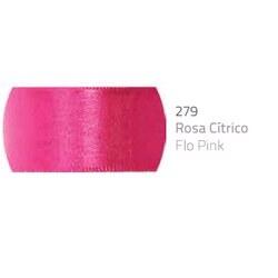 Fita de Cetim Rosa Cítrico #279