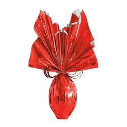 Embalagem Folha Poli P/Ovo de Páscoa 69x89 Vermelho 