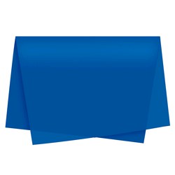 Papel de Seda Azul Royal - Pct C/100 Unds
