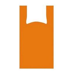 Sacola Plastica Alça Camiseta Laranja Kg