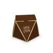 Caixa Cromus Diamante Marrom Panetone 500g