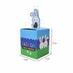Caixa Pop-up Alegria Azul (7cmx7cmx7cm)