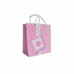 Sacola Cromus Estampa Rosa 13x14x6