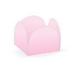 Forminha Para Doces 4 Petalas Rosa - Pct C/50 Unds