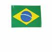 Bandeira Brasil sem Cabo( 40x60)  pacote com 50 unidades
