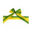 Fita de Tafeta Verde e Amarelo 36mm x 50 metros