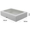 Caixa de Papel Com Visor (KB3) - Pct C/10 Unds - 19,5x13,5x04