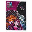 Saco para Presente Metalizado Monster Friends 25x37
