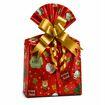 Saco para Presente Metalizado de Natal Momentos Magicos 20 x 29