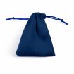 Saco de Veludo para Joias 7cm x 9cm Azul Marinho com 12 unidades